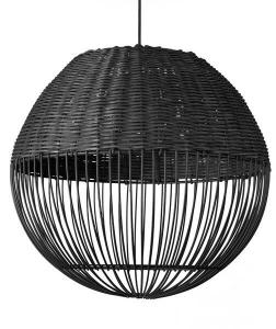 Подвесной светильник Paco Home Puro, 30x29x30 см цвет schwarzschwarz