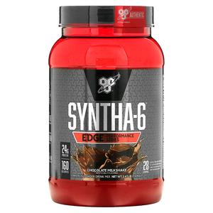 BSN, Syntha-6 Edge, протеиновая смесь для приготовления напитка, шоколадный молочный коктейль, 1,12 кг (2,47 фунта)
