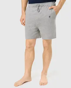 Мужские короткие трикотажные пижамные штаны синего цвета El Búho Nocturno, серый