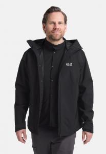Лыжная куртка Jack Wolfskin PRELIGHT 3IN1 M, Black