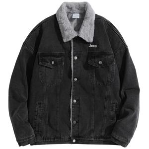 Джинсовая куртка унисекс Jeep, цвет Yellow Mud