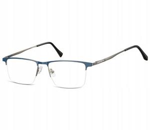 Прямоугольные очки, линзы по рецепту, с прожилками, inna