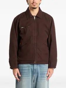 Куртка с вышитым логотипом Mm6 Maison Margiela, коричневый