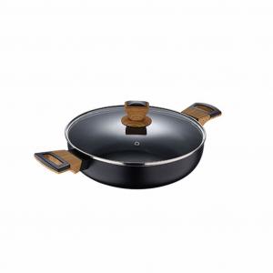 Форма для запекания Bergner Ø 28 см черно-серая 3,8 л