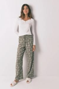 Пижамные штаны Women'Secret, зеленый