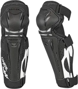 Защита колена O'Neal для горного велосипеда MTB Downhill, легкая и дышащая, из пластика с карбоновым покрытием, EU 2016/427 Trail FR, защита колена с карбоновым покрытием, для взрослых O'NEAL, black / white