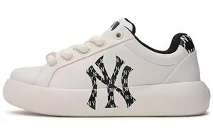 Кроссовки MLB Chunky Classic Skateboarding Shoes Unisex Low-top White/black, белый