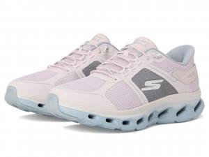 Кроссовки SKECHERS Performance Go Walk Glide Step 2.0 Elektra Hands Free Slip-Ins, цвет Light Pink