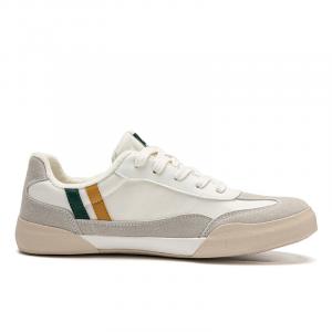 Кроссовки для скейтборда унисекс с низким верхом серый / хаки / темно-зеленый / оранжево-желтый Warrior