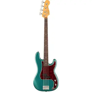 Бас-гитара Fender American Professional Classic Precision - выцветший металлик Sherwood Green
