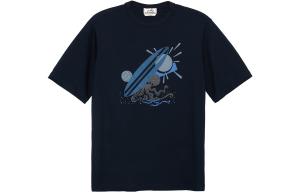 Футболка мужская синяя Hermes, синий