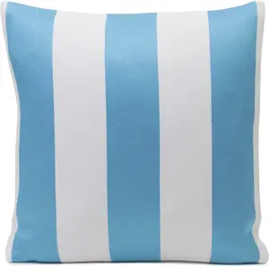 Чехол на подушку Gözze "Бали", (1 шт.) 50х50 см, белый/бирюзовый