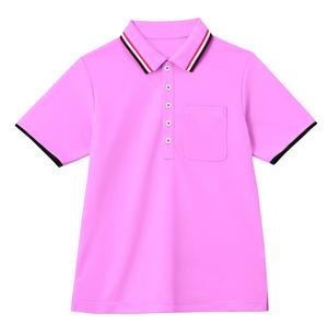 Поло с коротким рукавом HEARTGREEN (унисекс) HM2439-9 (Sakura), размер 3L, Kashima, униформа для сиделок, медицинская Karsee Kashima