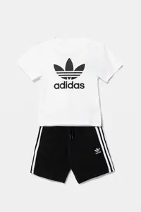Детский шерстяной комплект adidas Originals, белый