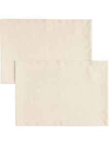 Erwin Müller Набор из 2 салфеток под тарелки "Мадрид" песочного цвета