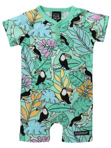 Комбинезон/боди Villervalla Tukan, зеленый