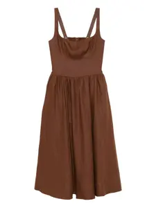 Платье Janu Reformation, коричневый