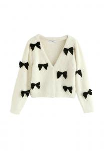 Кардиган Next REGULAR FIT, Ecru/White