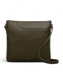 Большая сумка через плечо с застежкой-молнией и множеством карманов Radley London, Pine Needle