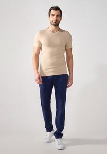 Базовая футболка 2 PACK Pier One, темно-синий