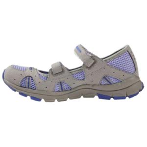 Кроссовки женские с низким верхом серые/синие Decathlon