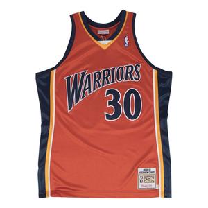 Джерси Mitchell & Ness NBA x Golden State Warriors 2009-10 Jerseys 'Stephen Curry 30', оранжевый