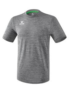 Детская футболка лиги серого меланжевого цвета erima