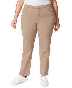 Плюс-сайз Аманда Джин, в обычном & Короткий Gloria Vanderbilt, цвет Hazelnut