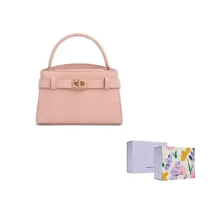 Сумка через плечо из искусственной кожи PU, маленькая, женская, разноцветная CHARLES&KEITH, розовый розовый