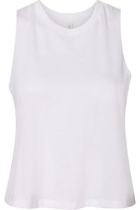 Женская майка-борцовка BELLA + CANVAS, цвет solid white blend