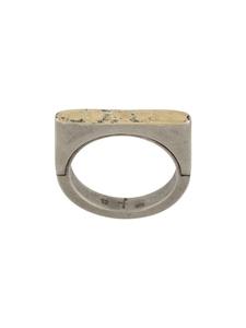 Кольцо Sistema Parts of Four, серебряный