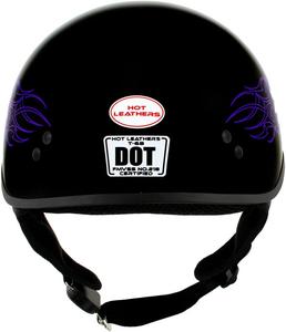 Шлем Milwaukee Leather Hot Leathers HLD1005 X-Small, черный