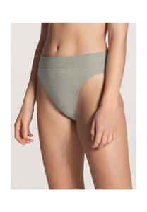 Трусы, широкий пояс, высокий крой, женские CALIDA, цвет Grau Meliert