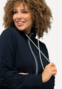 Толстовка на молнии Ulla Popken, темно-синий