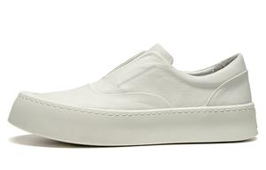 Низкие скейтерские кеды мужские LEAVELAND, зеленые (текстильные)