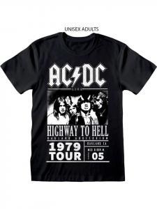Футболка Highway To Hell 1979 Tour T-Shirt черного цвета AC/DC