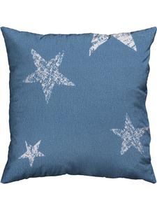 Наволочка из тонкой фланели синего цвета Erwin Müller, 40 x 40 см