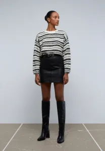 Новая юбка а-силуэта с поясом Scalpers, Black