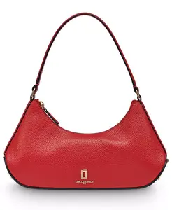 Кожаная сумка через плечо Arielle Karl Lagerfeld Paris, красный