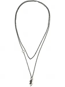 Ожерелье с кулоном в форме сердца WERKSTATT:MÜNCHEN, металлик