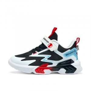 Низкие детские кроссовки для бега. Для детей 3–7 лет. BIG WASP, черный/бежевый