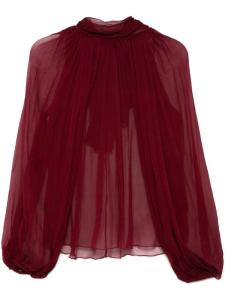 Atu Body Couture шелковая блузка, красный