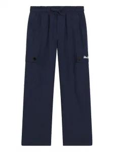 Брюки с вышитым логотипом Dolce & Gabbana Kids, синий