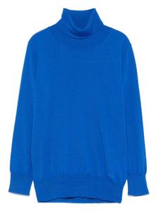 Paolo Pecora Kids свитер с вышитым логотипом, синий