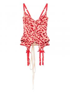 Maria Lucia Hohan корсет Wildcat, розовый