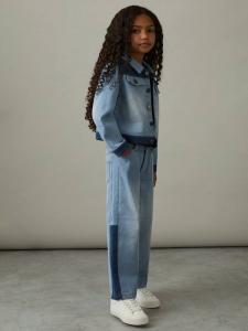 Детские джинсы Briar Patchwork двухцветные Reiss, Blue