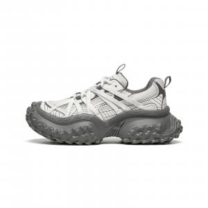 Массивные кроссовки унисекс Beau Today, белый серыймультиколор