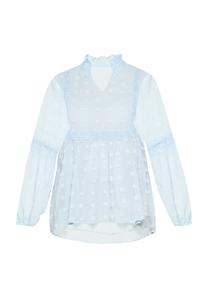 Блуза faina, светло-голубой