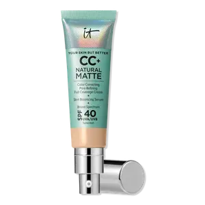 CC+ кремовая натуральная матирующая тональная основа с SPF 40 IT Cosmetics, Light