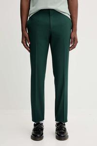 Брюки с шерстью Hugo, зеленый